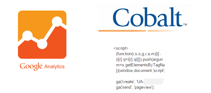 GA and Cobalt websites